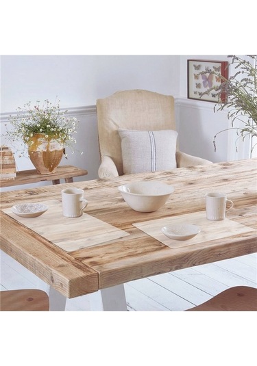 Ulzyvf Sehpa Şeffaf Şeffaf Renk Mutfak Matı, Matı, Masa Koruyucu Ha Şeffaf