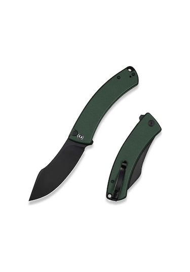Civivi Outlaw Muk Teal Green G10 Handle Black Stonewashed 14c28n Blade Kamp Çakı Yeşil