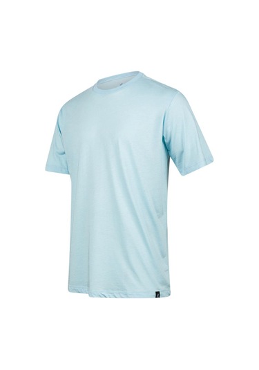 2as Axel Erkek Bisiklet Yaka T-shirt Açık Mavi