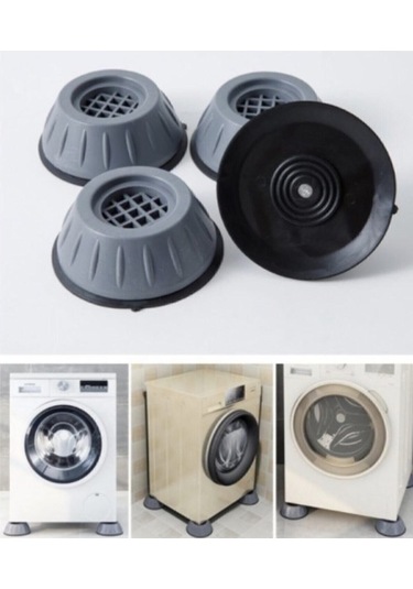 İsgstore Çamaşır Makinesi Titreşim Engelleyici Aparat 4 Lü Set