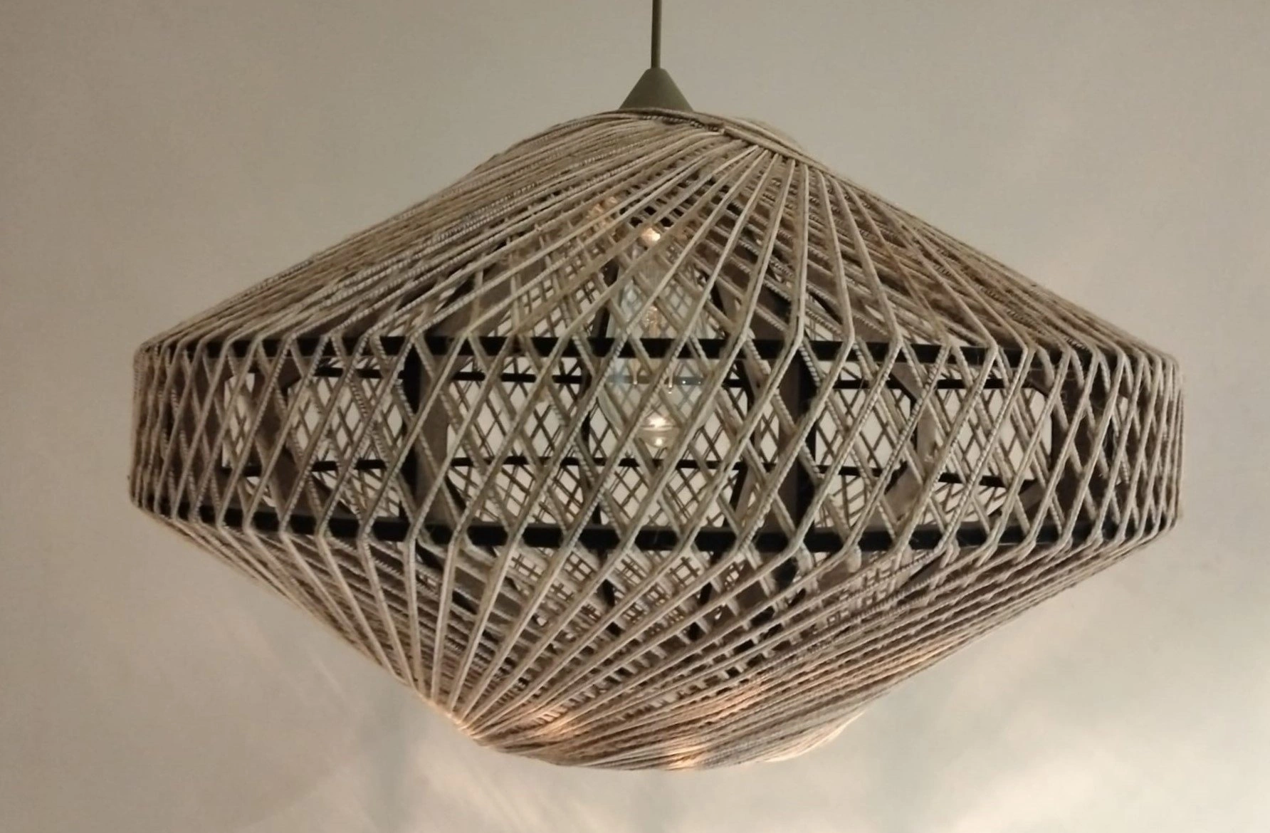 Lumiart Ohem,rustik,modern,jüt,doğal,el Yapımı Sarkıt Avize Renkli