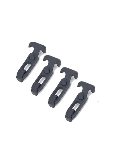 Dolıty 2 Adet T Saplı Çekme Mandalı Soğutucu Mandalları Golf Siyah