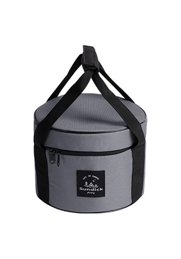 Suntek Büyük Kapasiteli Kamp Çantası Taşınabilir Aşınmaya Gri