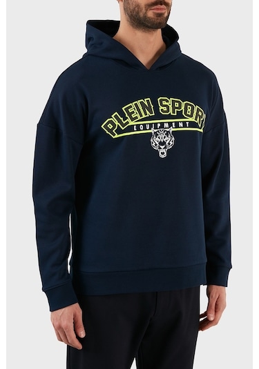 Plein Sport Erkek Sweat Fıps21985 Lacivert