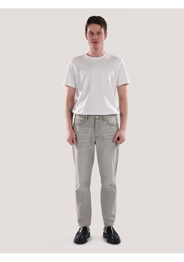 Colins Gri Erkek Pantolon Cl1063553 Q1.v1 Dn42581 DENİM Çok Renkli