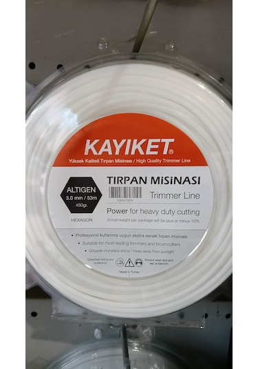 Kayıket Altıgen Misina 53 Metre 3,0 Mm 450 Gr