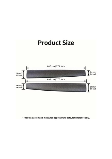 Hightower Tesla 20-24 Model 3/y Gösterge Paneli Dekoratif Abs Karbon Fiber Mat Şerit