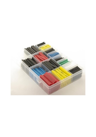 Isıyla Daralan Makaron Polyolefin Shrink Renkli Set Kutulu 530Ade (280677901)