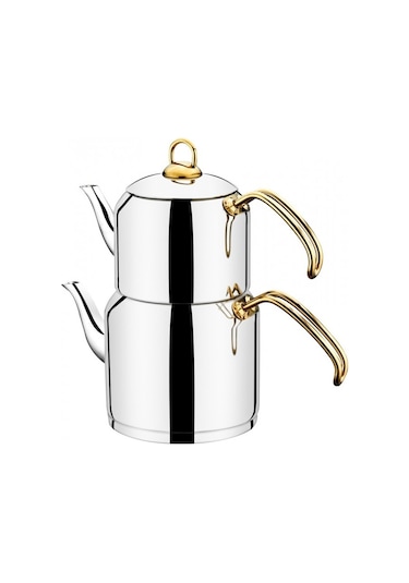 Sıla 547 Truva Gold Çaydanlık Takımı