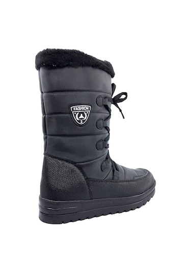 Twingo 995 Kışlık Içi Kürklü Termal Siyah Kadın Kar Botu (505116524)