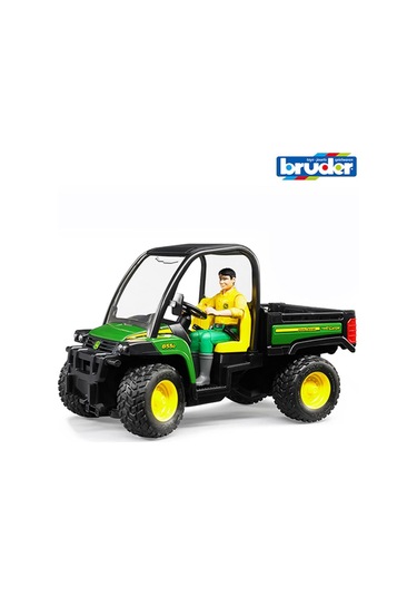 Bruder BR02490 John Deere Gator 855D & Bworld Adam