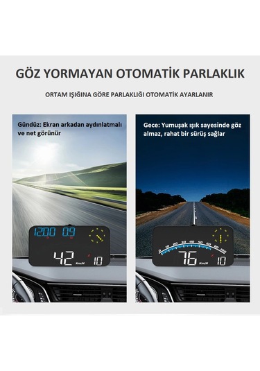 Venaliastore Head Up Display Gps Hud Dijital Hız Göstergesi