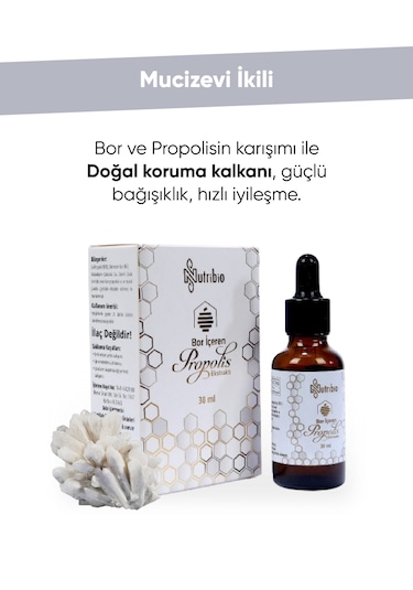 Bor İçeren Propolis Ekstratı 30ml