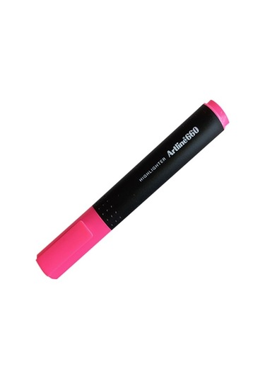 Artline Fosforlu Kalem 1,0mm Pembe - 3 Adet Pembe