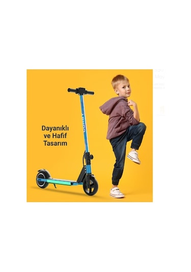 Corby CS50 Elektrikli Çocuk Scooter Mavi
