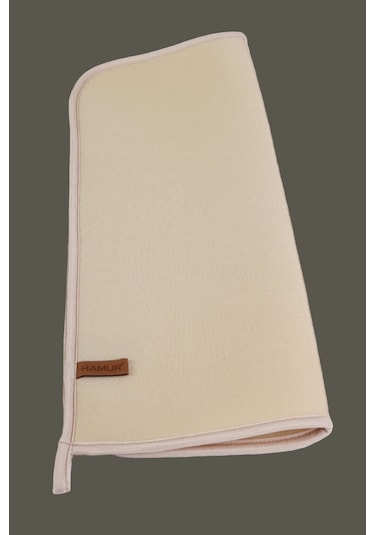 Basic Bulaşık Kurutma Matı 46x36 cm Kurulama Bezi Kurutma Örtüsü Tezgah Üstü Bej