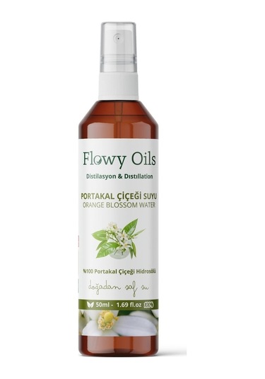 Flowy Oils Portakal Çiçeği Suyu Kırışıklık ve Akne Karşıtı Tonik 50 ML