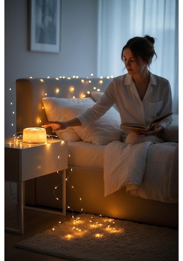 Şerit Ledli Solar Kamp, Karavan, Bahçe, Balkon Aydınlatma Seti