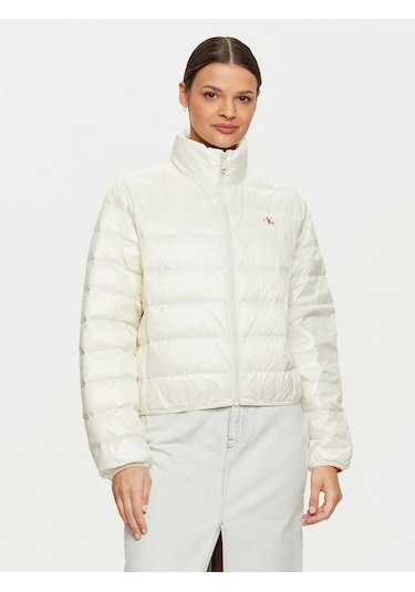 Calvın Kleın Kadın Mont J20j224698-ybı J20j224698-ybı Beyaz Beyaz