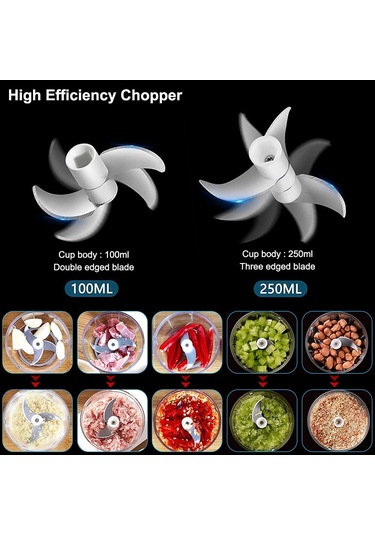 Elektrikli Sarımsak Doğrayıcı Çok Amaçlı Sebze Doğrayıcı Diğer