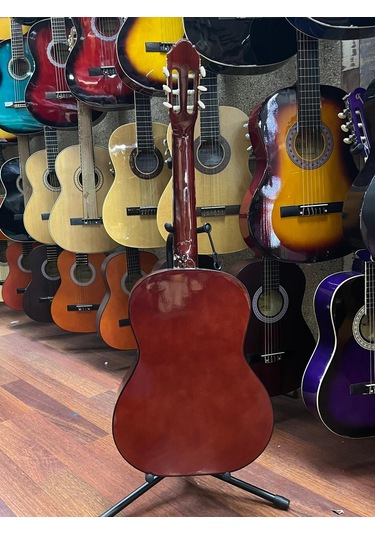 Longa Bordo 4/4 Tam Boy Klasik Gitar Kılıf Pena Dahil