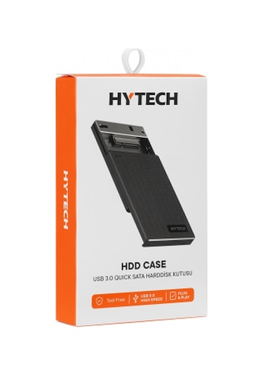 HYTECH HY-HDC27 USB 3.0 Quick, HDD Kutu,  Siyah 2,5"