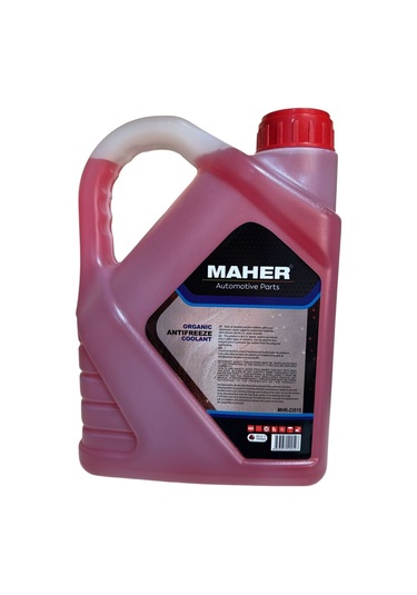 Antifiriz Kırmızı Organik -56 Derece 3 Litre