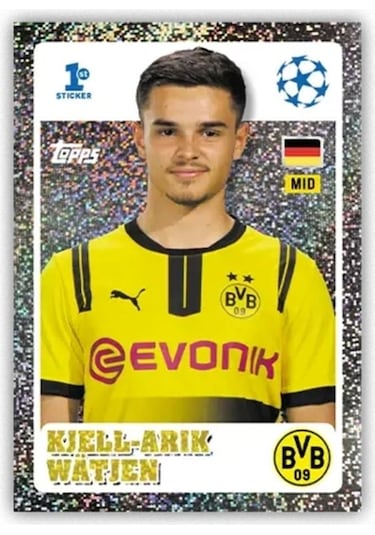 2025 Uefa Şampiyonlar Ligi Sticker - Multipack