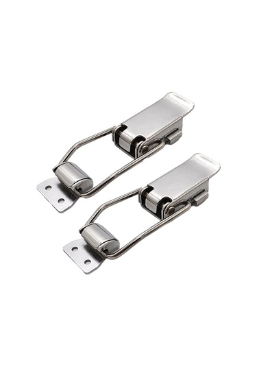 Nayomiglow Paslanmaz Çelik Ayar Tokası Hızlı Klips Ahşap Kutu Tokası Endüstriyel Kutu Ayar Tokası