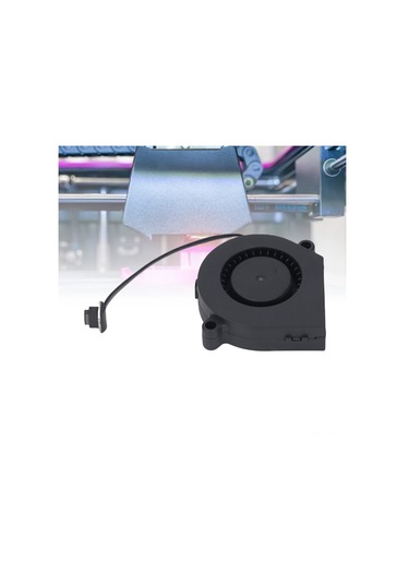 Tenfowee 3d Yazıcı Soğutma Fanı Bambu Lab P1p/p1s Uyumlu, 24v Çift Topaklı Rulmanlı 5015 Blower, 7800 Rpm Hızlı Soğuma, 50x50x15mm