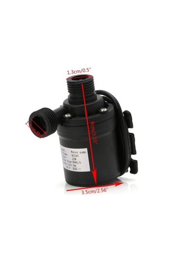 Cbtx 800l/h Akış Hızı Güneş Fırçasız Motor Su Sirkülasyon Sulama Pompası Dalgıç Su Pompaları 24v