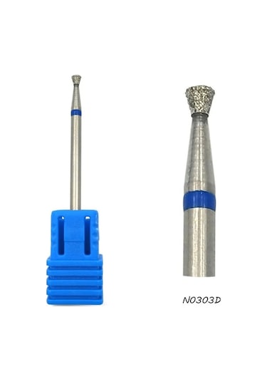 Trendooze Hytoos 25 Tip Sıcak Elmas Matkap Ucu 3/32 - Tırnak Eti Çapak Aracı Ga0316d-f