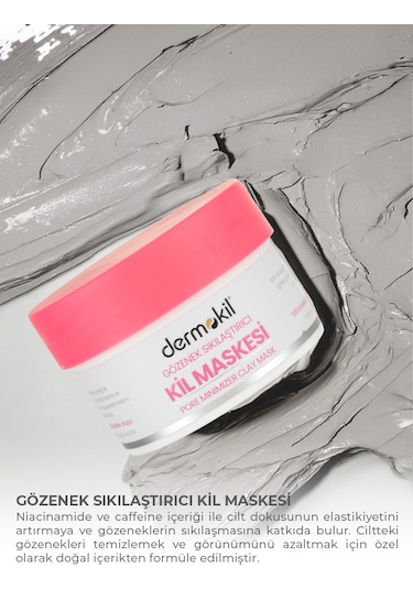 Dermokil Gözenek Sıkılaştırıcı Kil Maskesi 50 ML