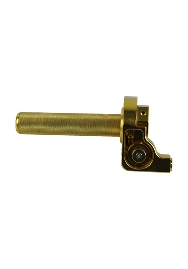 Motosiklet Off-road Araç Modifiye Cnc Kolu Gaz Kelebeği Kelepçesi El Kavrama Büyük Tork Yağ Görsel Gaz Kelebeği Hızlandırıcı Altın Altın