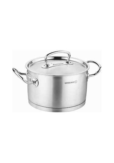 Korkmaz A1161 Proline 20 x 12cm Satin Çelik Tencere