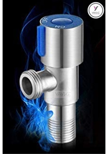 Yayke Ara Musluk Vanası Mutfak Lavabo Giriş 1/2 Krom