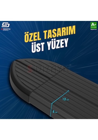 S-dizayn Mg Hs Skyline Siyah Yan Basamak 183 Cm 2021-2024 A+ Kalite