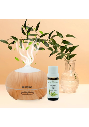 Npo Yogaroma Ferahlatıcı Aromaterapi 10ml Saf Ve Doğal Okaliptus Uçucu Yağ 10 ML