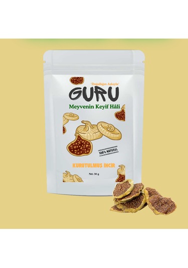 Guru Doğal İncir Kurusu 30 G