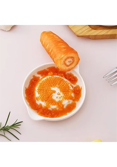 Seramik Sarımsak Öğütücü Ezici-beyaz Porselen Sarımsak İçin El Öğütücü Beyaz