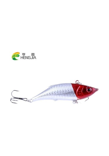 1 Adet Hengjıa Dalış Vıbe Balıkçılık Lures Seti Dudaksız Swimbait Crankbait Biyonik Bas Pike Cazibesi 10g
