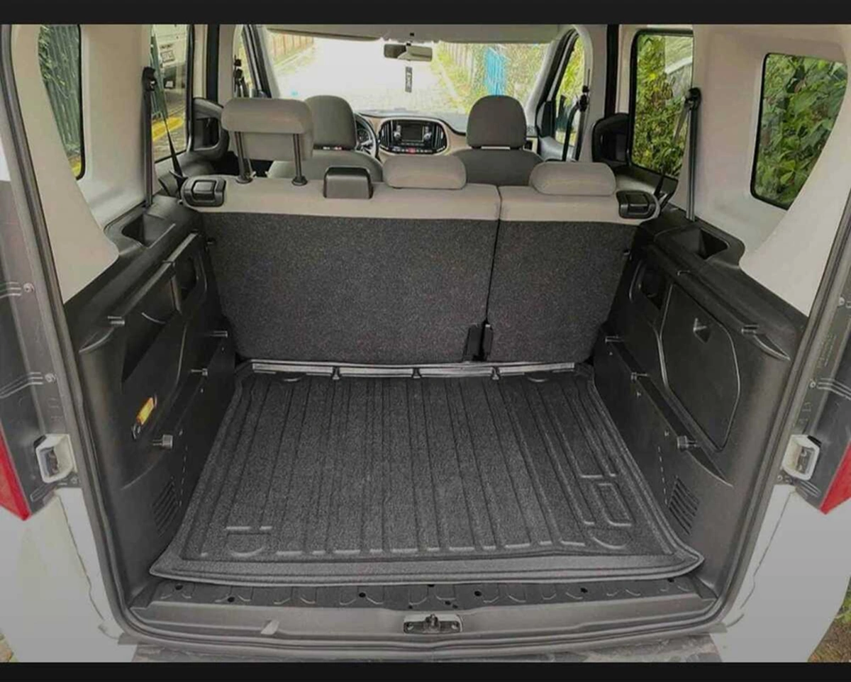 Fiat Doblo 2010-2022 Araca Özel Üretim Bagaj Havuzu A+