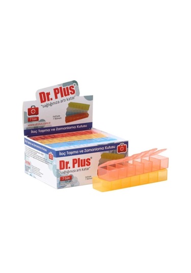 Dr Plus Haftalık İlaç Taşıma Kutusu 7 Gün