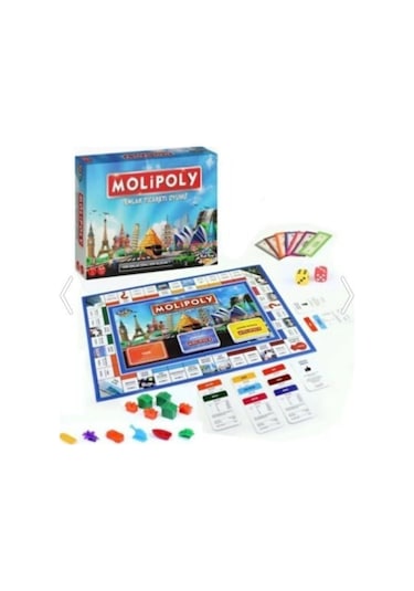 Molipoly Monopoly Metropol Mega City Emlak Ticaret Aile Oyunu