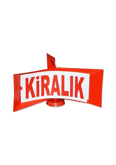 Araç Üstü Rüzgar Gülü Fırfır Tabela Satılık-Kiralık Çift Taraflı