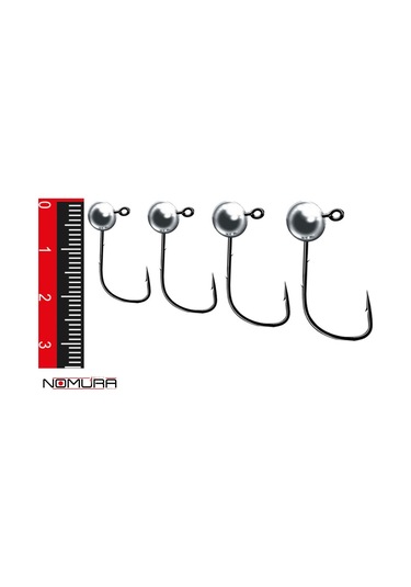 Nomura Jıg Head 2,5gr İğne 3 Adet Jig Head NO:6