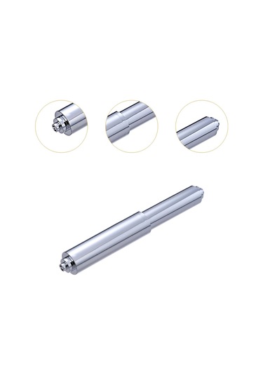 Suntek 4x Tuvalet Kağıdı Tutucu Yaylı Rulo Yardımcı Esnek Gümüş