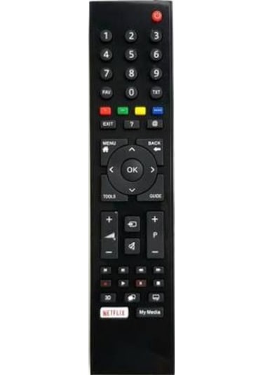 Arçelik Uyumlu Netflix Tuşlu Internetli Led Tv Kumandası