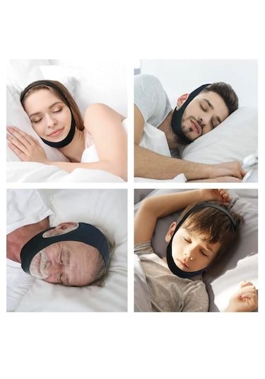 Surat Toparlayıcı Horlama Engelleyici Çene Kemeri Aparatı