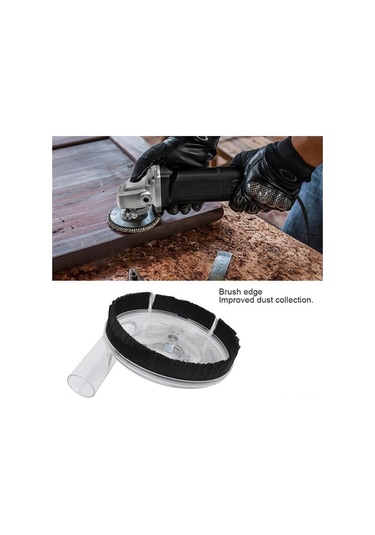 Besthome1 Şeffaf Taşlama Kapağı - Toz Önleyici Açılı Taşlama Kesme Koruyucusu, Dayanıklı Polikarbonat